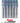 Pentel BK77 Blue Ballpoint Pen Fine Tip 0.7 mm Transparent Body Pack of 6