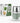 Imetec Tritatutto Tritapiù 7475, 1000 W, 600 ml, 4 Lame Acciaio Inox, Bianco/Verde