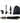Bellissima Imetec Ceramic Air Modellatore 3 in 1 Nero Rosa 800W per Capelli Corti