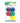 Lebez Bottoni magnetici MR-30-ASS assortiti 30 mm 12 pezzi in plastica per ufficio