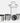 RGV New Duetto Plus Tritacarne 550W Bianco - Elettrodomestico da Cucina in Acciaio Inox