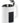 RGV Bollitore Elettrico 1,7L 2200W in Acciaio Inox Nero e Bianco con Touch