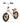 OKBABY Bicicletta senza Pedali Marrone per Bambini 24+ Mesi Telaio Leggero Sedile Regolabile