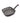 GHIDINI Bistecchiera Induzione 28 cm Grigio e Rosso - Grill Pan per Cucina