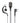 Midland MA21-LK PRO Black Wired Monaural Headset with Boom Microphone