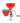Reber Manual Tomato Squeezer 8602 N Red with Clamp Fixing