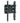 ITB Supporto TV Parete OM06187 Nero 25-101 cm VESA 200x200 max 35kg Ultrasottile