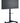 Omb Trolley per TV 2,29m Nero 80kg VESA 800x400 Regolabile con Ruote 46-90 Pollici