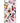 Cellularline Cover Style Case Glam trasparente multicolore per iPhone 7/8 in gomma