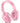 Music Sound Cuffia Bluetooth Rosa Monofonico Wireless con Microfono per Musica e Chiamate
