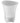 Tech Pop Secchiello Ghiaccio con Speaker Bluetooth 5W e Luci LED Colorate, Bianco