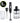 Braun Frullatore ad Immersione MultiQuick 5 MQ55.254MBK 1000W Nero 25 Velocità