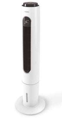 Olimpia Splendid Peler Tower Raffrescatore Evaporativo 3.5L Bianco Touch 300 m³/h