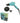 Elmot Phon X5 Asciugacapelli Professionale Verde Caraibi 2100W Compatto Turbo