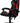 Take-Two Interactive Poltrona Gaming Nero/Rosso Imbottita 150kg con Braccioli e Ruote