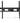GBS Elettronica ELB-60100/FIX Fixed TV Stand Black for 60-100" Capacity 65kg