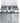 De'Longhi Cucina a gas 86cm 4 fuochi forno elettrico 2 piastre Inox SEX8542NEDM
