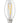 Tecnoware Lampadina LED Filamento E14 3W 3000K A Goccia FLED17205