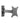 Link Accessories LKBR46 TV Wall Mount 27" Black VESA 100x100 180° Rotation