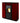 Cola Stufa a pellet Sprint Steel bordeaux vetro e acciaio 12,4kW libera installazione