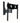 Bravo Supporto TV da Parete LCD13 40"-50" VESA 400x400 Max 50kg Nero