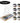 Macom Cassetto portacapsule universale in legno trasparente salvaspazio 160x55x320mm
