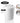 Macom Bidoncino sottovuoto per umido cordless 7,5 litri bianco in ABS ricaricabile