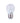 Linkled Lampadina LED Sfera Opale 8W E27 4000K 810 Lumen - Illuminazione Casa