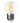 LinkLed Lampada LED Sfera E27 4W Filo 470 Lumen 2700K Classe A++ Bianco Caldo