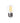 Linkled Lampadina LED Filo Sfera Chiara E27 4W 470lm 4000K Luce Naturale