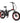 Argento e-Mobility MiniMax GT E-bike Pieghevole 20" Grigio/Rosso 48V 80km Autonomia
