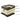 Carepet Cuccia Smart INN037 Taglia XL 107x81.5 cm Monitoraggio Battito e Respiro Bluetooth Materasso Ortopedico Grigio