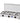 CFParker Fornello gas metano 3 fuochi bianco con valvola sicurezza mod. 5327CGPM