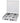CFParker Fornello a Gas Metano 4 Fuochi con Coperchio 542CBGPm - Smaltato Bianco 49x47,5x12 cm