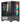 Nuwo Clash CK100 Case PC Micro-ATX Mini Tower Nero - 3 Ventole ARGB 120mm - Pannello Frontale e Laterale in Vetro Temperato
