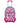 Seven Trolley Jack Girl rosa con pelliccia, zaino scuola 34L, 6 ruote, 41x30x51cm
