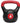 FITPADDY Kettlebell 4 kg Nero e Rosso KB1X4 Attrezzatura Fitness per Allenamento