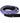 FITPADDY Fascia Stretching Anelli Ergonomici Viola 180cm Poliestere per Yoga e Fitness