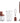 Tognana Apple Red Immersion Blender with Whisk 600ml Glass Stainless Steel Shaft