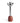 Tognana Apple Red Immersion Blender with Whisk 600ml Glass Stainless Steel Shaft