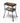 Telefunken Barbecue Elettrico M06474 2000W Rettangolare con Gambe Pieghevoli Nero