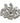 VulTech SN21404 Connettori RJ45 Cat.5e FTP Schermati 8P8C - 50 pz