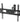 Fenner Tech Staffa TV da Parete Full Motion FN-CT-WPLB-8101ls 32"-70" VESA 600x400 35 kg