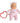 Chicco Bambola My First Doll Morbida con Anello Cuore Lavabile in Lavatrice 0M+ Rosa 18 cm
