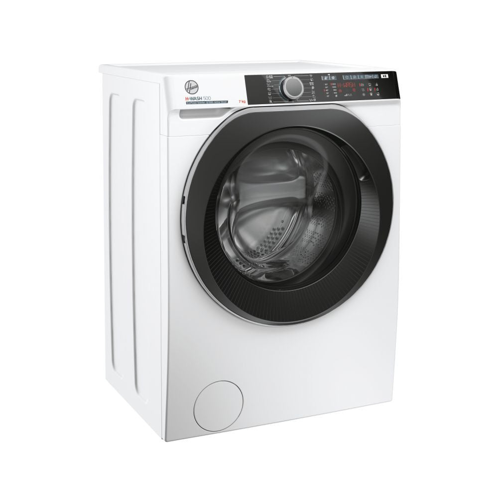 Hoover Lavatrice H-WASH 500 HWE4 37AMBS1S 7kg 1300 Giri Classe A Wi-Fi Bianco