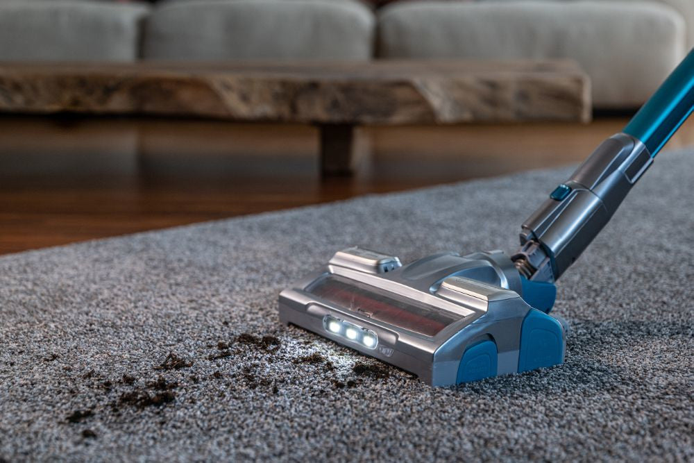 Hoover H-FREE 300 HF322YHM Aspirapolvere a Bastone 2in1 Senza Sacchetto Grigio 40min