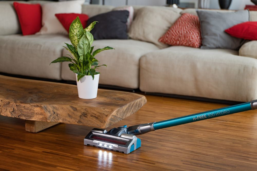 Hoover H-FREE 300 HF322YHM Aspirapolvere a Bastone 2in1 Senza Sacchetto Grigio 40min