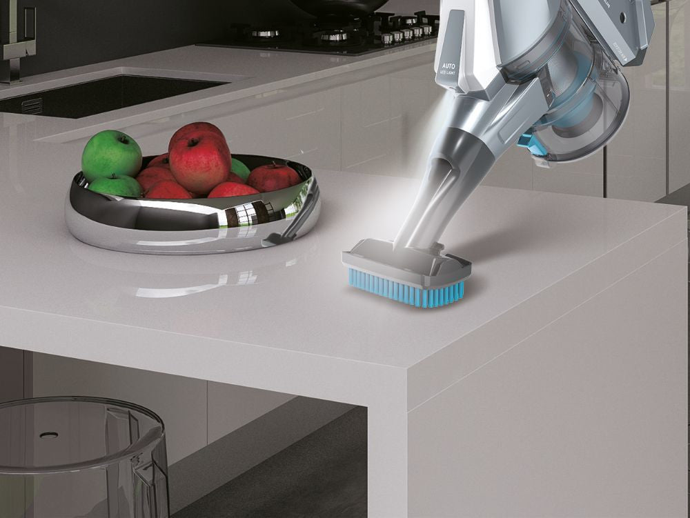 Hoover H-FREE 300 HF322YHM Aspirapolvere a Bastone 2in1 Senza Sacchetto Grigio 40min