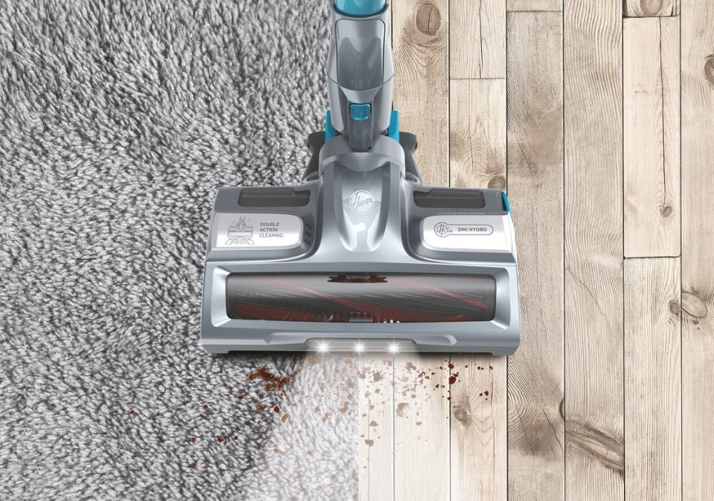 Hoover H-FREE 300 HF322YHM Aspirapolvere a Bastone 2in1 Senza Sacchetto Grigio 40min