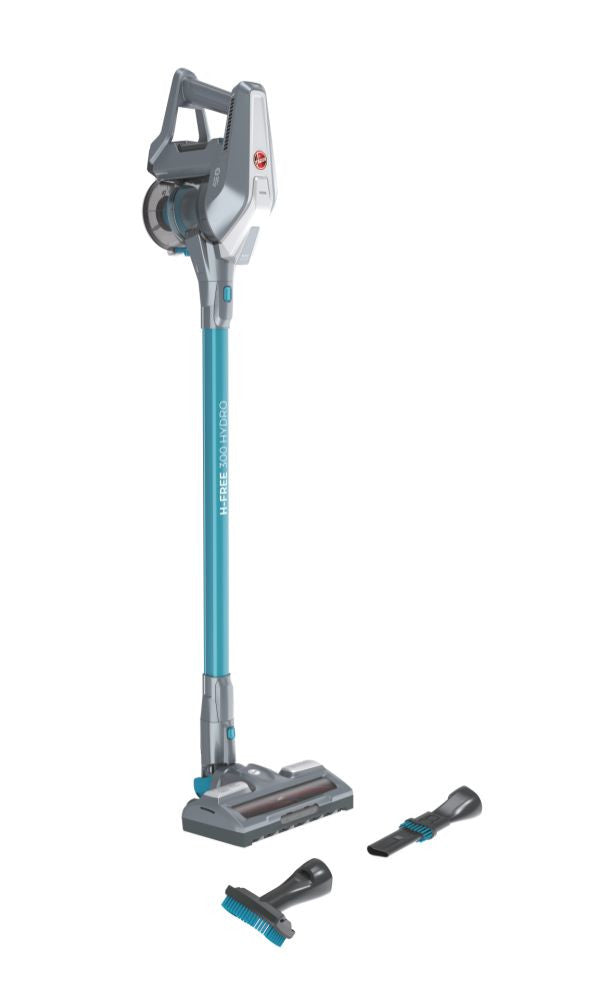 Hoover H-FREE 300 HF322YHM Aspirapolvere a Bastone 2in1 Senza Sacchetto Grigio 40min